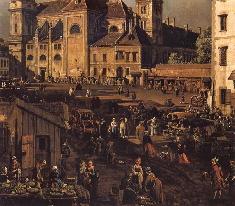 The Freyung in Vienna from the south-east, Bernardo Bellotto